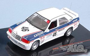 Mercedes 190E 2.3-16V #46 ETCC 1986 - мащаб 1:43 на IXO моделът е нов в PVC дисплей-кейс