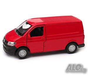 VW T5 Van - мащаб 1:39 на Welly моделът е нов в кутия Volkswagen