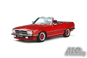 Mercedes 500 SL AMG R107 Roadster 1986 - мащаб 1:18 на OttoMobile моделът е нов в кутия