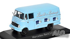 Mercedes Benz L-319 1957 - мащаб 1:43 на NOREV моделът е нов в PVC дисплей-кейс