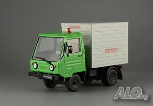 IFA Multicar 25 фургон 1986 - мащаб 1:43 на DeAgostini моделът е нов в блистер