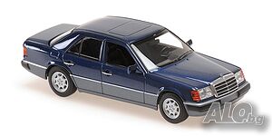 Mercedes-Benz 230E 1991 - мащаб 1:43 на Minichamps моделът е нов в PVC дисплей-кейс