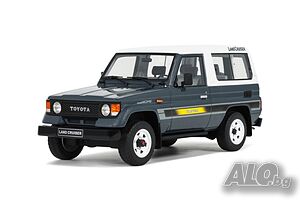 Toyota Land Cruiser LJ 73 1987 - мащаб 1:18 на Ottomobile моделът е нов в кутия