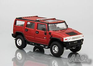 Hummer H2 SUV 2002 - мащаб 1:43 на Cararama моделът е нов в кутия