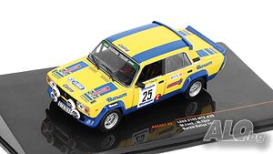 ВАЗ 2105 MTX н.25 Barum Rally 1983 - мащаб 1:43 на IXO моделът е нов в PVC дисплей-кейс