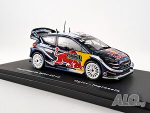 Ford Fiesta WRC n1 Sebasian Ogier Rallye Monte-Carlo 2018 - мащаб 1:43 на DeAgostini нов в блистер