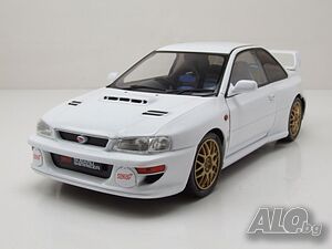 Subaru Impreza 22B 1998 - мащаб 1:18 на Solido моделът е нов в кутия