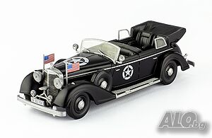 Mercedes-Benz Military WWII TYP 770K W150 - мащаб 1:43 на DeAgostini моделът е нов в блистер