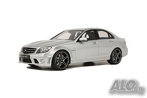 Mercedes C63 AMG 2008 - мащаб 1:18 на GT-Spirit моделът е нов в кутия