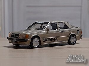 Mercedes-Benz 190E 2.3-16 1984 “Senna” - мащаб 1:43 на NOREV моделът е нов в кутия