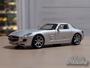 Mercedes-Benz SLS AMG 2012 - мащаб 1:43 на DeAgostini моделът е нов в блистер