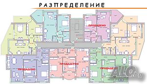 Тристаен Апартамент в Луксозна сграда с пред АКТ 16 в кв. Любен Каравелов, град Хасково