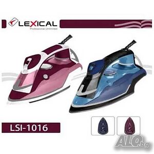 Парна ютия 2200W с керамична гладеща плоча Lexical