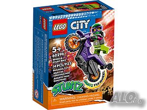 НОВИ! LEGO® City Stuntz 60296 Каскадьорски мотоциклет