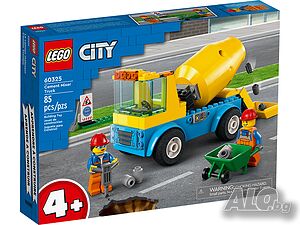 НОВИ! LEGO® City 60325 Kамион бетонобъркачка