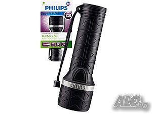 НОВИ! Фенер LED Philips Rubber 120м 80lm