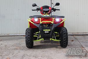 Бензиново ATV / 200cc/ Red yellow Rollbar / BruteTourist