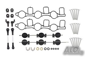 Вихрови клапи, всмукателен колектор AUDI A4 B7,A6 C6, A8 D3, Q7; VW TOUAREG 2.7D/3.0D 08.03-08.11