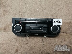 Панел климатик климатроник Volkswagen Golf 6 Tiguan Touaran Passat 2008-2014 реф. номер 3156