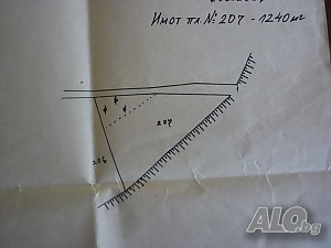 Атрактивен парцел 1,24 дка във вилна зона Ляската, Айтос