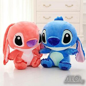 Плюшен син Стич/Плюшен розов Стич/ПлоЛило и Стич lilo stitch плюшена играчка Плюшен Стич/Stitch