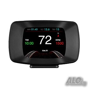 Продавам HUD дисплей скоростомер / оборотомер с GPS и OBD2 функция за четене на живи данни