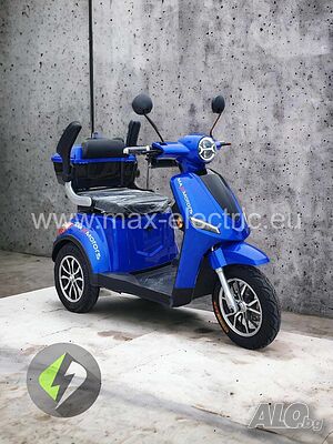 NEW Модел Електрическа Триколка FM1-LUX 1500W - BLUE