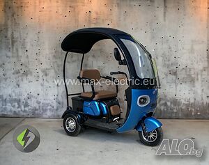 Електрическа триколка MaxMotors X3 1500W - BLUE