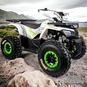 Бензиново ATV 150 кубика Demon Hunter - Green/White