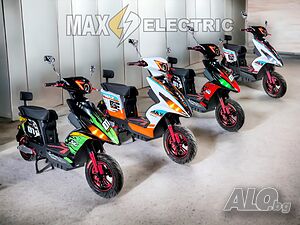 НОВ МОДЕЛ Eлектрически скутери SG Racing 3000W/72V/20Ah - С документи