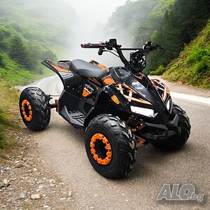 Eлектрическо ATV MaxMotors Mudhawk 1200W Black & Orange