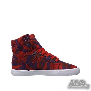 Дамски спортни обувки supra wmns skytop red