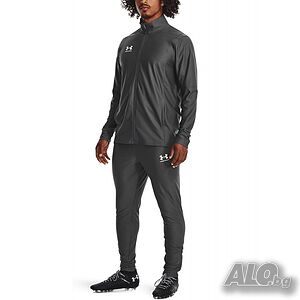 Мъжки спортен екип under armour challenger tracksuit grey white