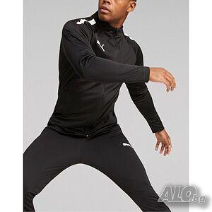 Мъжки спортен екип puma teamliga drycell tracksuit black