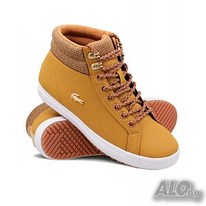 Зимни обувки LACOSTE Straightset Insulate 318 Boots Brown