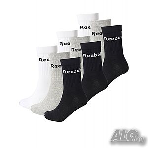 Чорапи REEBOK 9-Packs Active Core Mid Crew Socks Multicolor