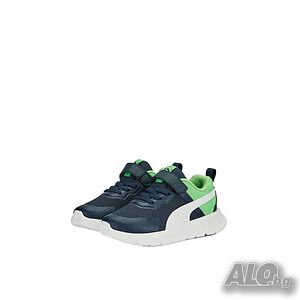 Детски маратонки PUMA Evolve Run Mesh Alternative Closure Shoes Blue/Green Inf