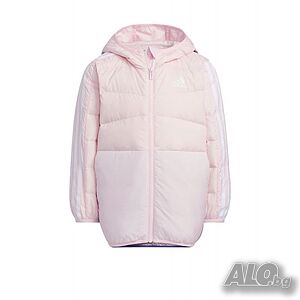 Детско яке ADIDAS 3-Stripes Light Down Jacket Pink