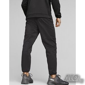 Мъжко спортно долнище PUMA Performance Essentials Power Fleece Pants Black