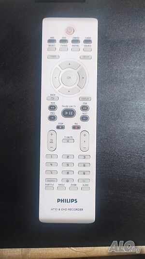 PHILIPS DVD HDD recorder 2422 5490 оригинално дистанционно