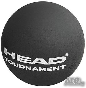 Комплект от 3 топки за скуош HEAD TOURNAMENT нов