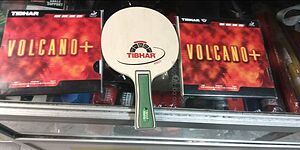 хилка за тенис на маса нова дърво tibhar match,volcano