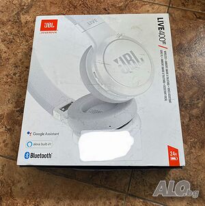 Безжични слушалки JBL LIVE 400BT White