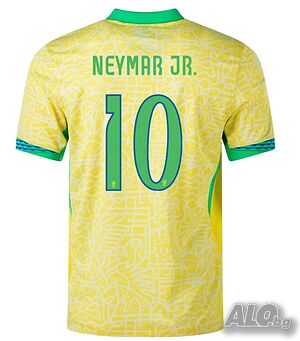 Neymar JR 10 - Бразилия тениска НОВА 2024/26