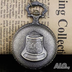 Нов Джобен часовник AC/DC Hells Bells хеви метъл Ей Си ДИ СИ