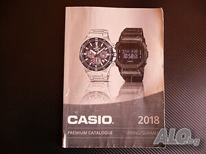 Casio Premium Catalogue Spring/Summer 2018 Каталог часовници