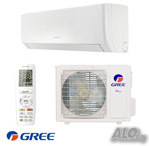 Инверторен климатик Gree Pular II GWH09AGBXB-K6DNA1A WiFi, 9 000 BTU, Клас А++