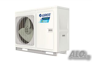 Термопомпа GREE Versati IV Mоноблок GRS-CQ10Pd/NhG4-E, 10 KW, отопление, охлаждане и БГВ