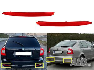 Рефлектор за задна броня Skoda Octavia 2 VW Polo 6C Jetta A6 Jetta A5