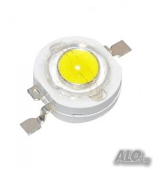 LED Диод 1W 20 бр. 3.0V-3,6V cool White студено бял